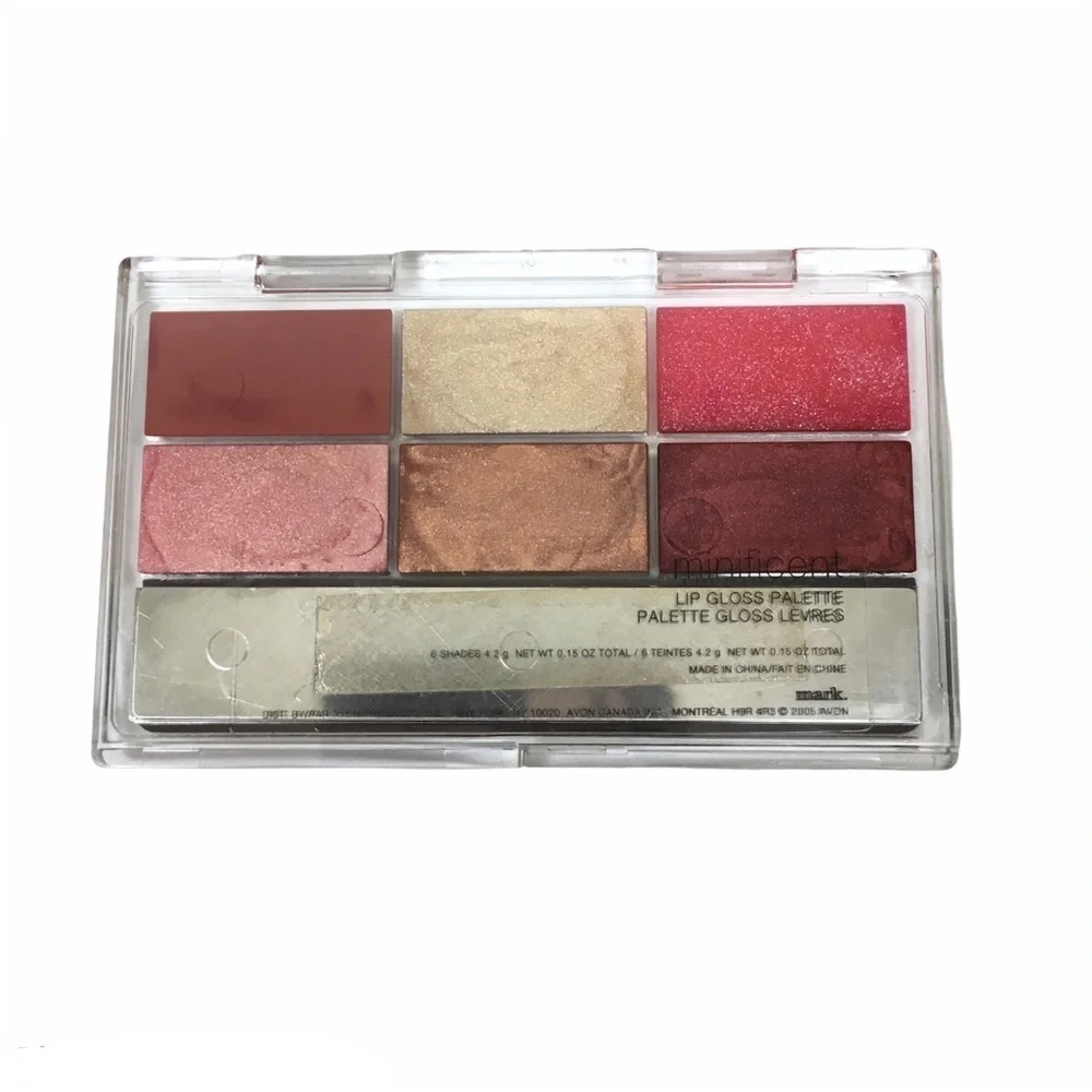 mark 5 Makeup Items Kiss Xpert Lip Treatment Mini Gloss Crystal Shimmer Powder